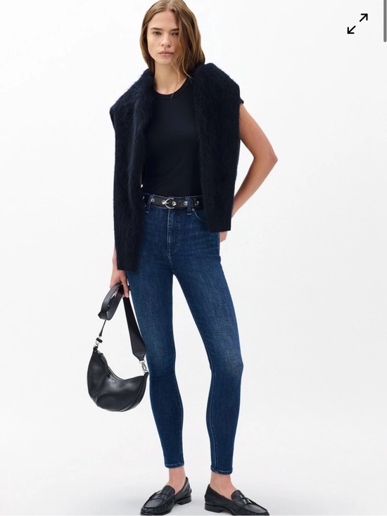 rag & bone Denim - Rag & Bone Skinny Jeans Women Size 27 Bedford Wash Mid Rise Stretch Denim